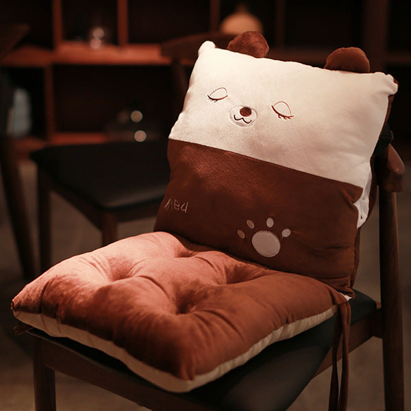 Animal Chair Cushion Backrest