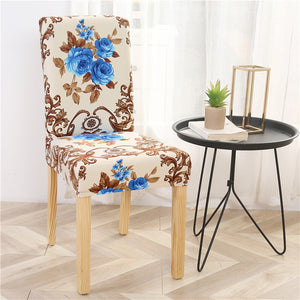 Personalized High Elastic Printing Chair Cover Chair Cover Half