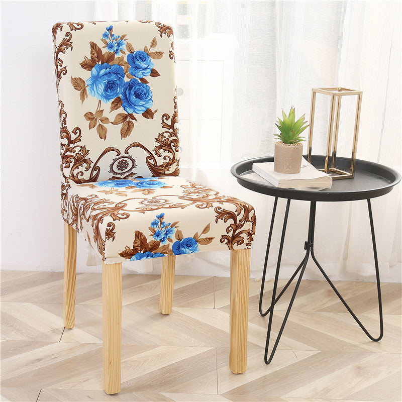 Personalized High Elastic Printing Chair Cover Chair Cover Half