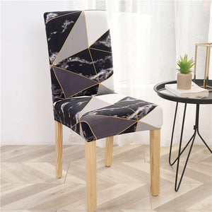 Personalized High Elastic Printing Chair Cover Chair Cover Half