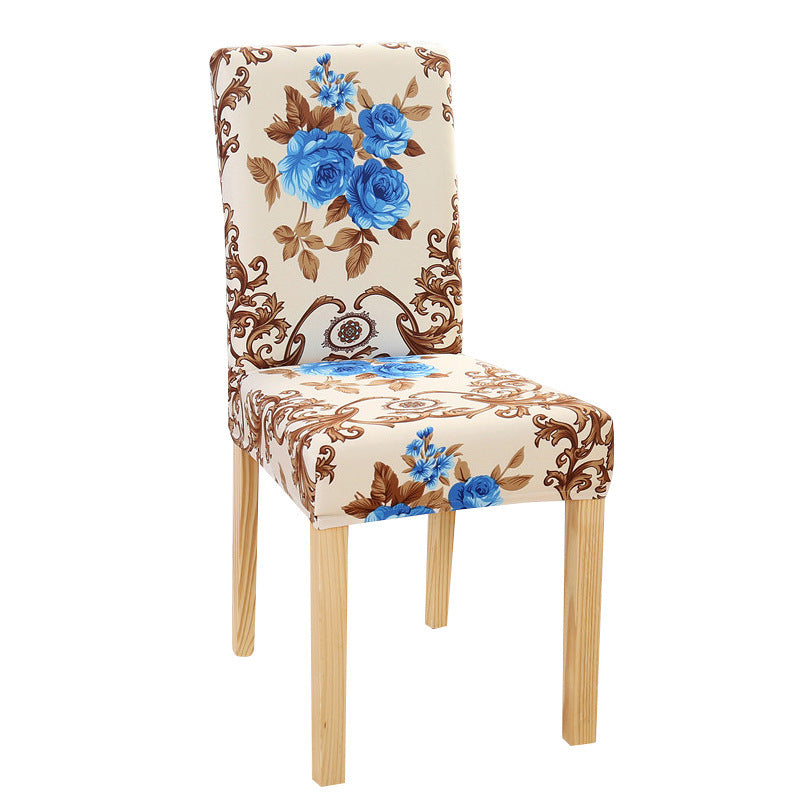 Personalized High Elastic Printing Chair Cover Chair Cover Half