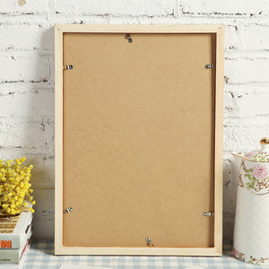 Solid Wood Photo Frame Combination Creative Wall Hanging Large Picture Frame Wooden Photo Frame Photo Wall