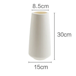 Drop Proof Plastic Resin Plastic Vase