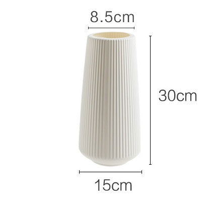 Drop Proof Plastic Resin Plastic Vase