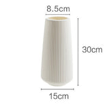Drop Proof Plastic Resin Plastic Vase