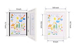 Children's Magnetic Art Photo Frame Flip Wooden Photo Frame