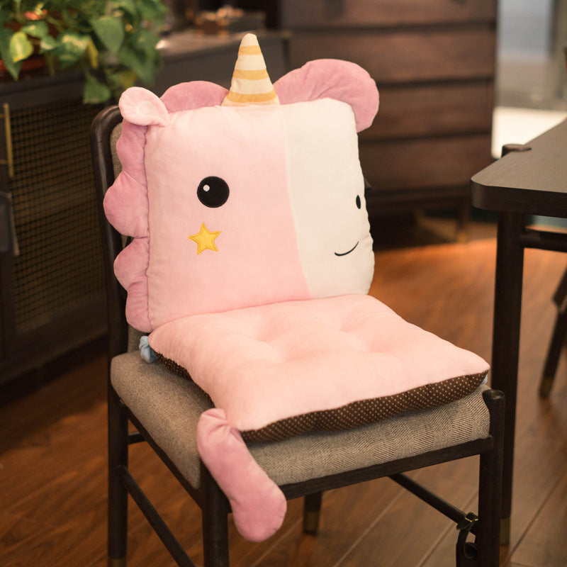 Animal Chair Cushion Backrest