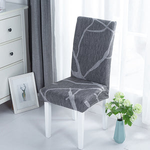 New Chair Cover Printed Chair Cover Elastic Antifouling Hotel Household Chair Cushion Protective Cover
