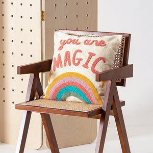 Lovely Embroidered Pillow Cover