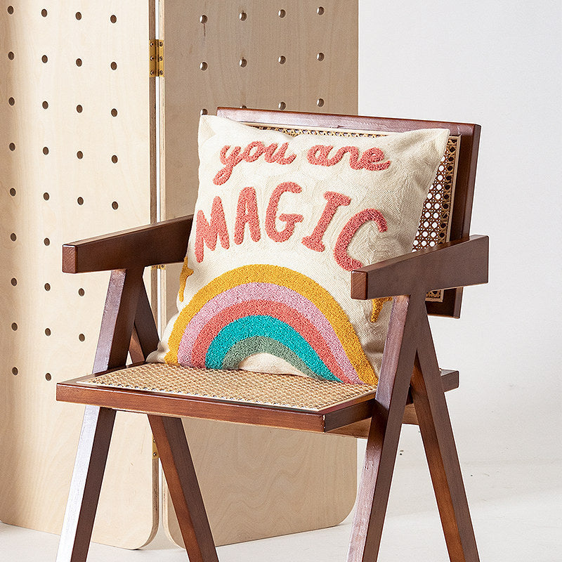 Lovely Embroidered Pillow Cover