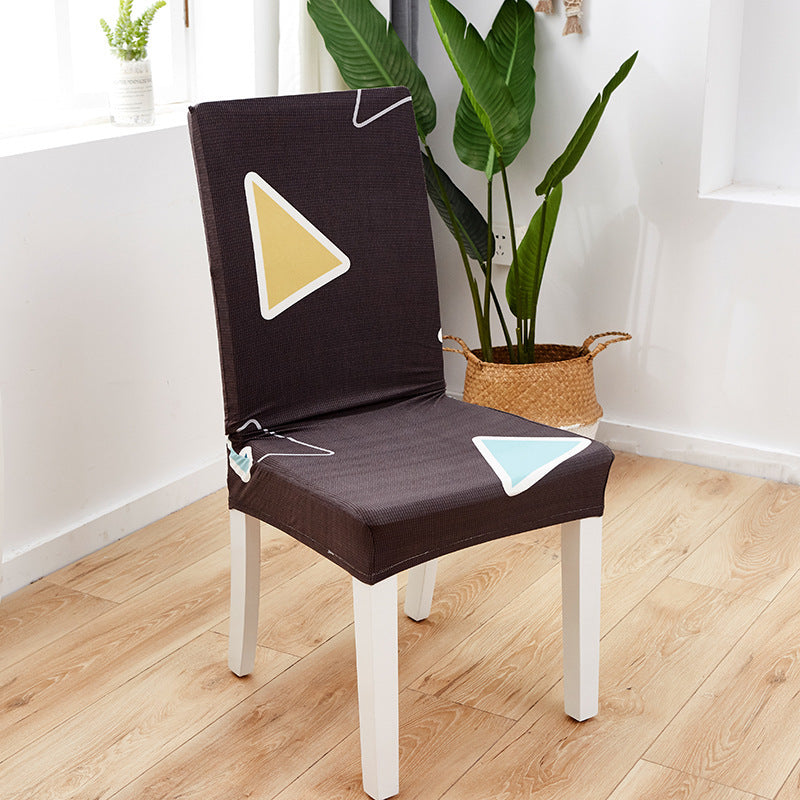 Wholesale Chair Cover Cross Border Hotel Chair Cover Dining Chair Cover One Piece Elastic Chair Cover Office Computer Seat Cover