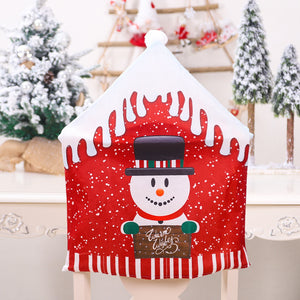 Festive Red Chair Cover