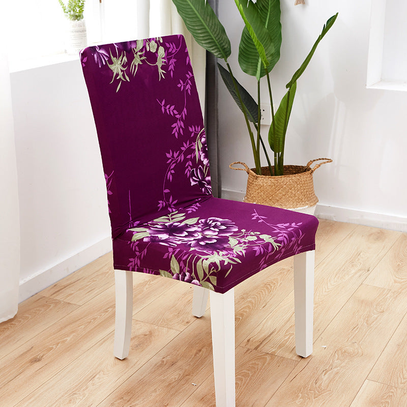 Wholesale Chair Cover Cross Border Hotel Chair Cover Dining Chair Cover One Piece Elastic Chair Cover Office Computer Seat Cover