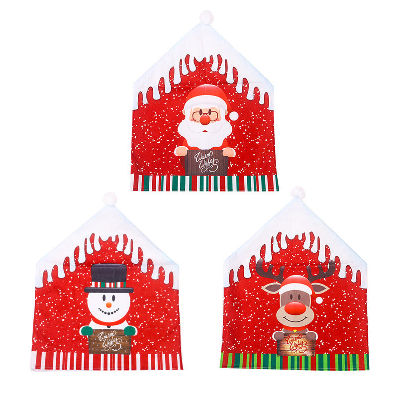 Festive Red Chair Cover