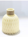 Plastic Vase Modern Imitation Ceramic Artificial Flower Container