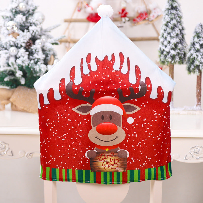 Festive Red Chair Cover