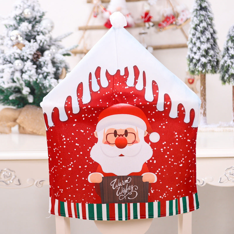 Festive Red Chair Cover