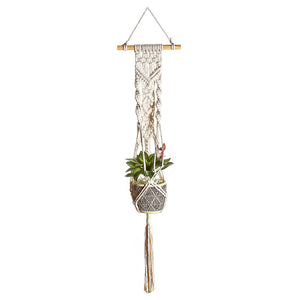 Braided Rope Wall Hanging Basket