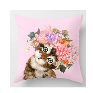 Cute Animal Pillow Cover
