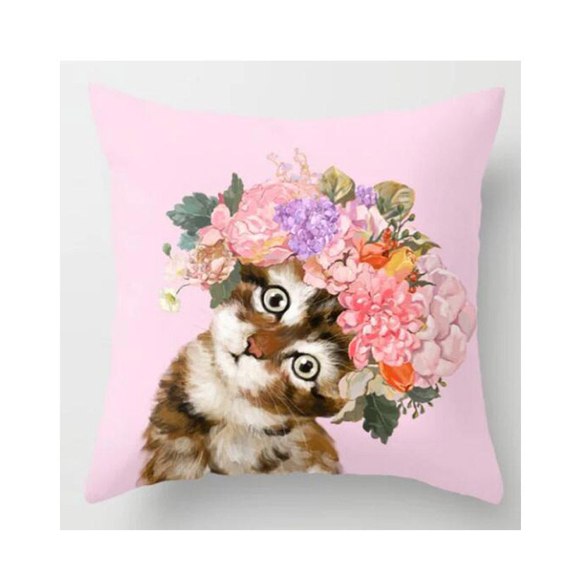 Cute Animal Pillow Cover