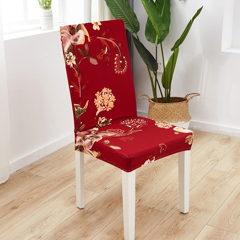 Wholesale Chair Cover Cross Border Hotel Chair Cover Dining Chair Cover One Piece Elastic Chair Cover Office Computer Seat Cover