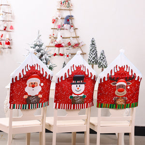 Festive Red Chair Cover