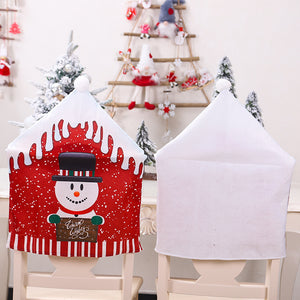 Festive Red Chair Cover