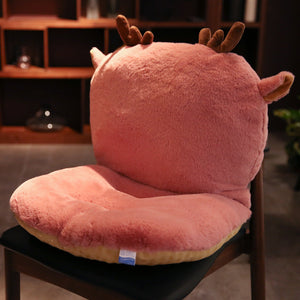 Animal Chair Cushion Backrest