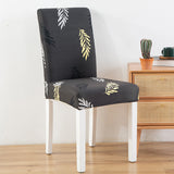 New Chair Cover Printed Chair Cover Elastic Antifouling Hotel Household Chair Cushion Protective Cover