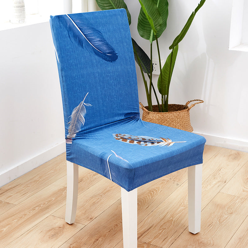 Wholesale Chair Cover Cross Border Hotel Chair Cover Dining Chair Cover One Piece Elastic Chair Cover Office Computer Seat Cover