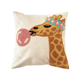 Lovely Embroidered Pillow Cover