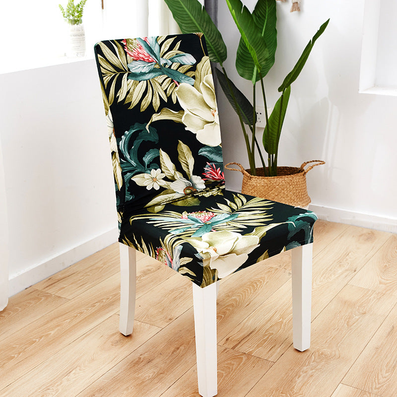 Wholesale Chair Cover Cross Border Hotel Chair Cover Dining Chair Cover One Piece Elastic Chair Cover Office Computer Seat Cover