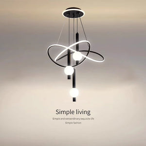 Lollipop Chandelier Bedroom Light Home Indoor Chandelier Pendant Lamp